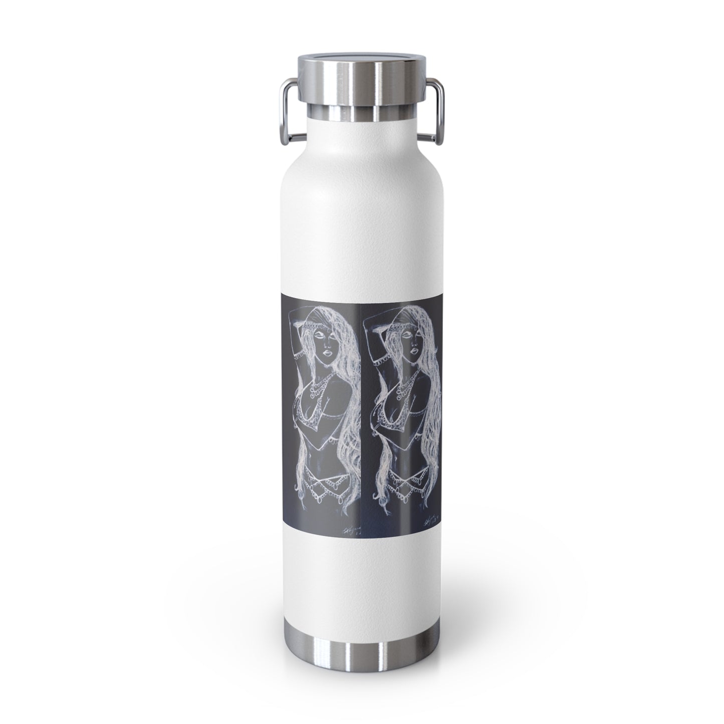 Belly Dancer Copper Vacuum Insulated Bottle, 22oz