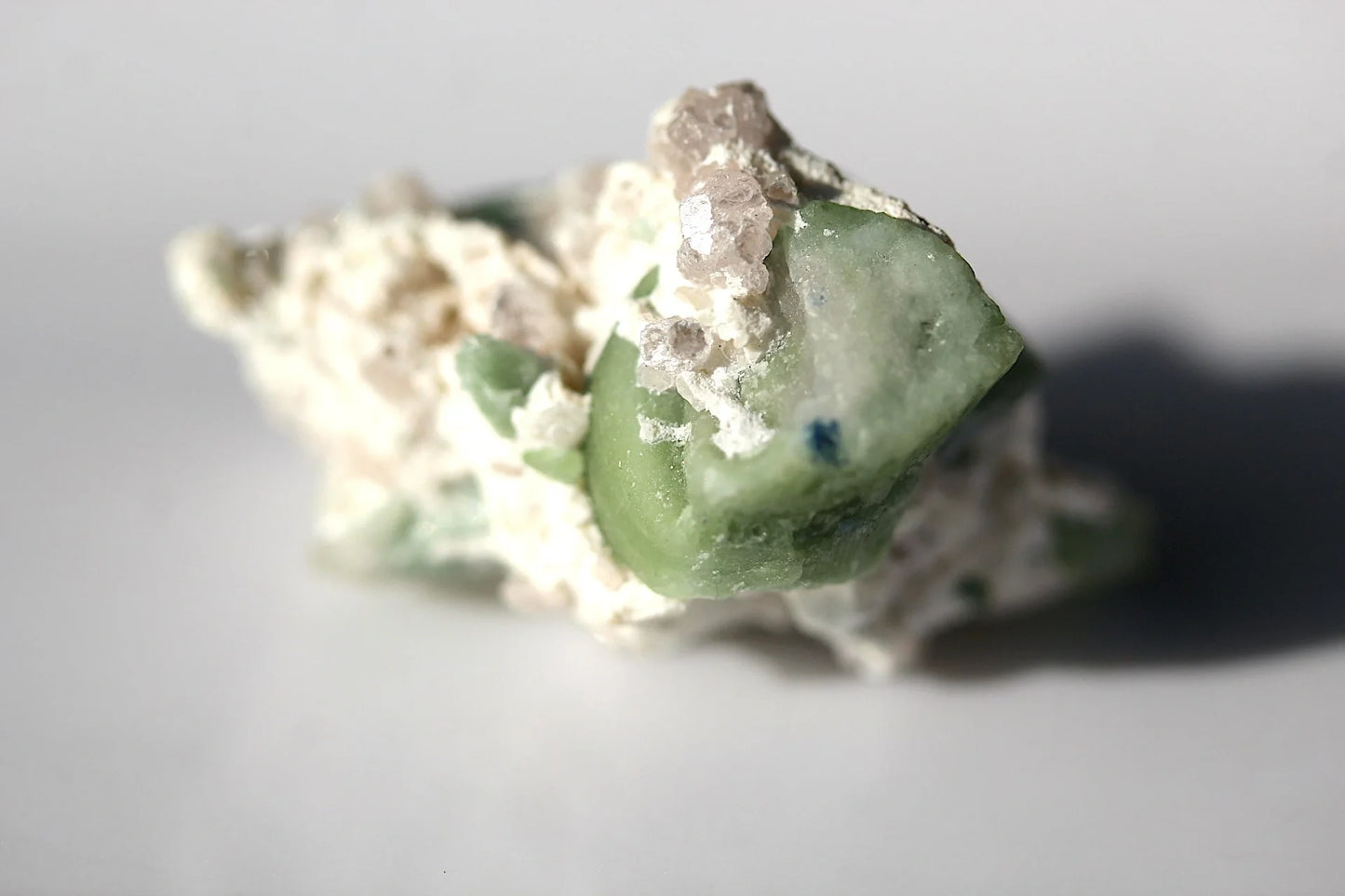 2 Pieces Green-Blue Tourmaline Crystals – Miniature Mineral Specimens from Afghanistan