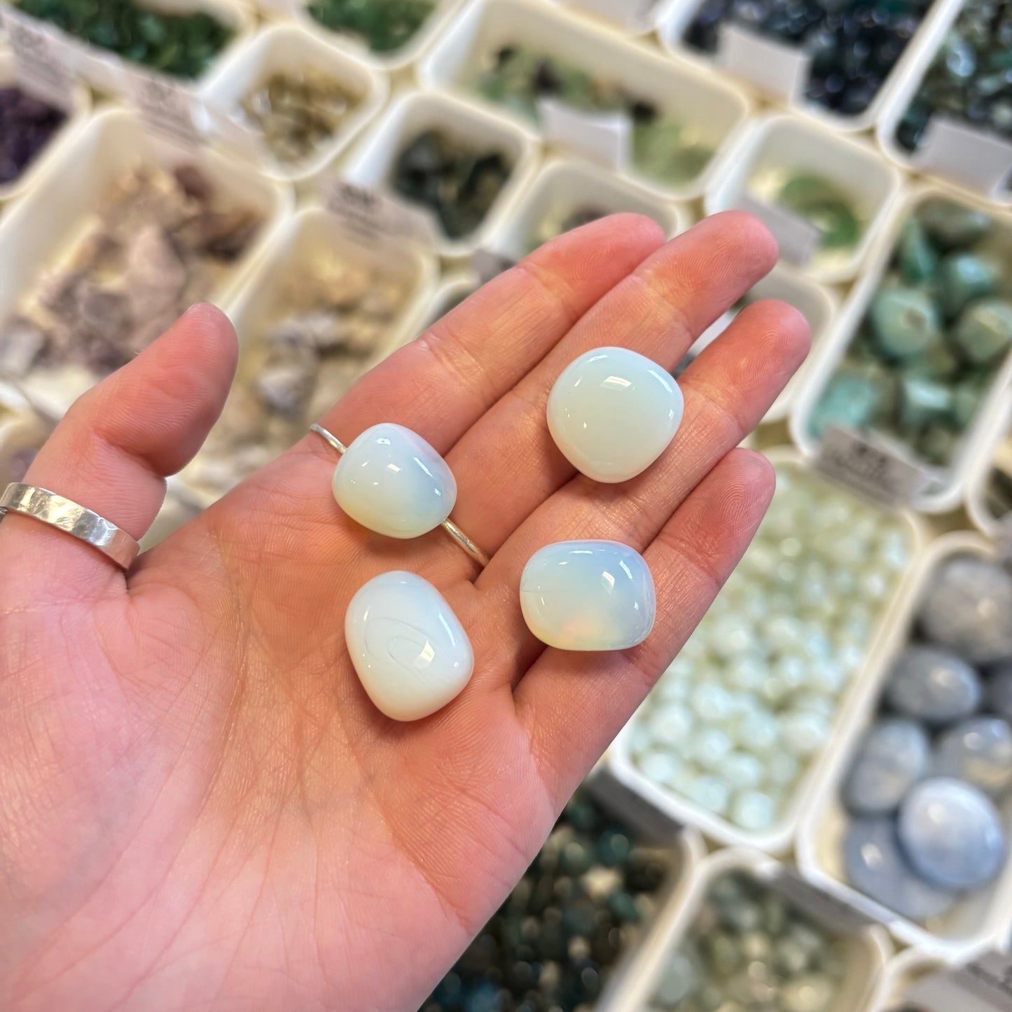 Opalite (Communication) Tumbled