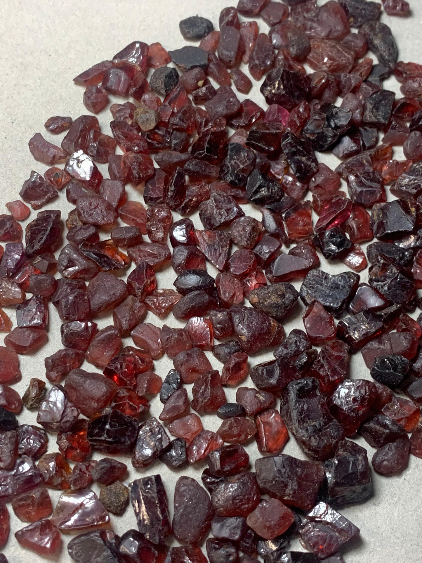 500Cts Wonderful Natural Rough Red Garnet With Great Luster Faceting Grade.