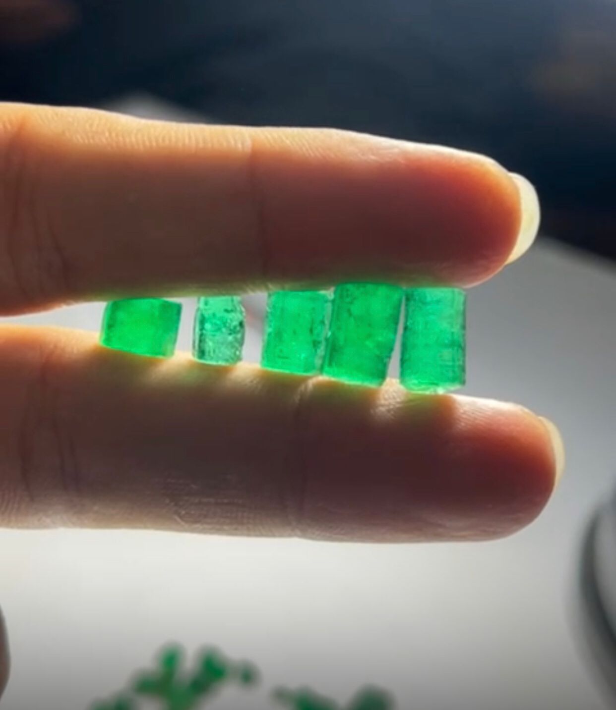 200 Carat Rich Green Facet Grade Rough Emerald Deal
