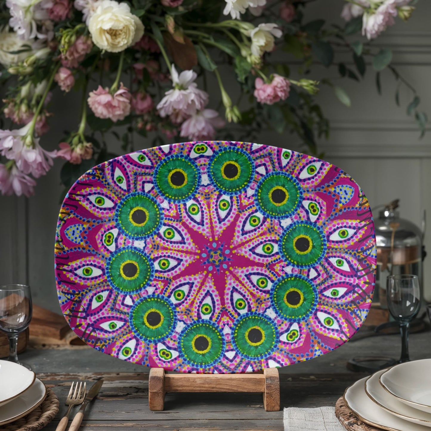 The Watchers 10"x14" Platter