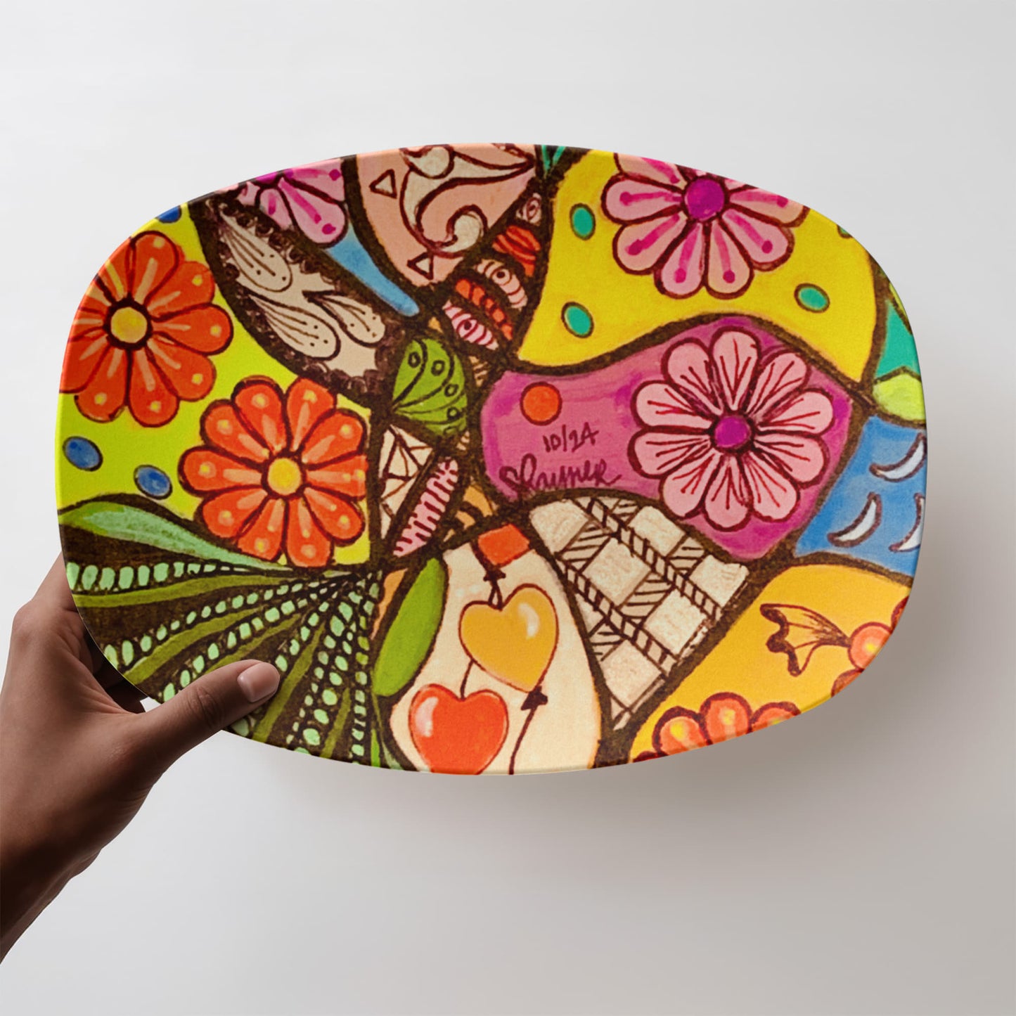 Optimism 10"x14" Platter