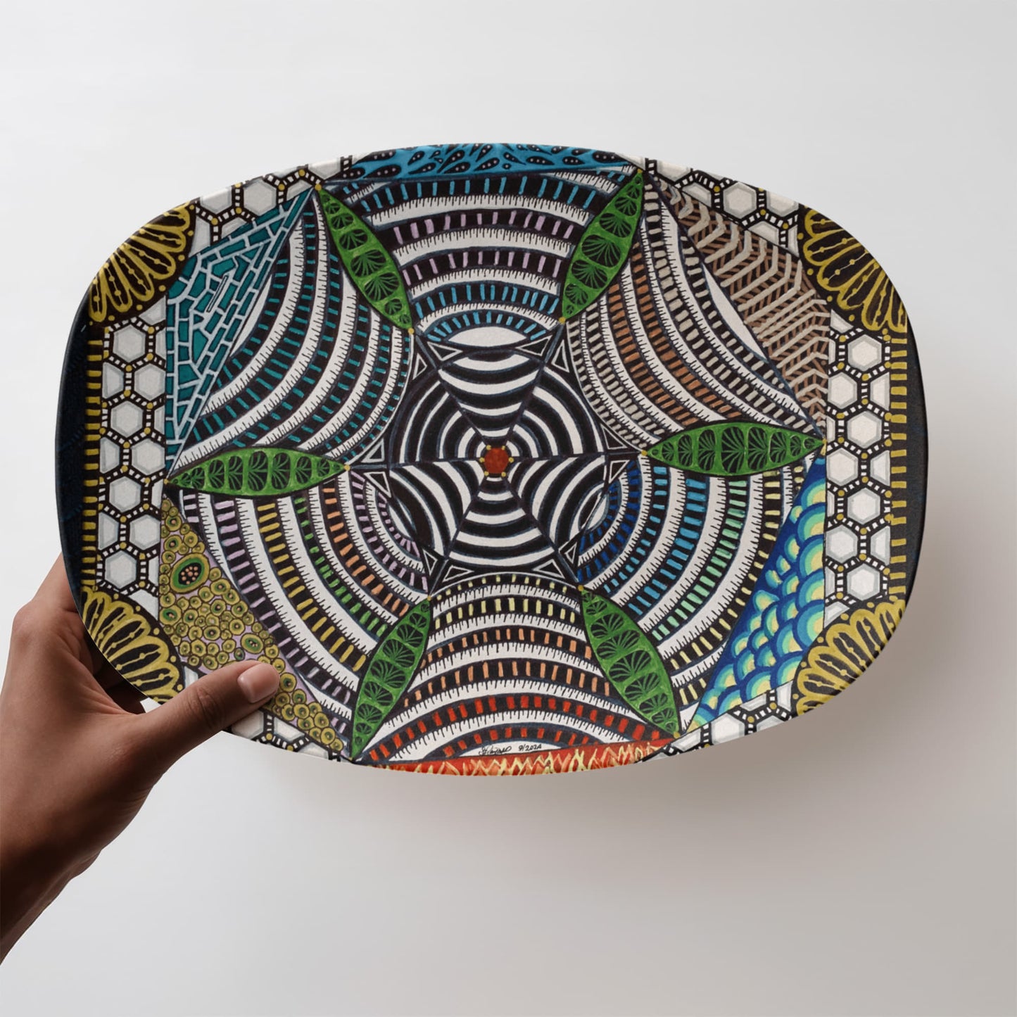 Confusing The MS 10"x14" Platter