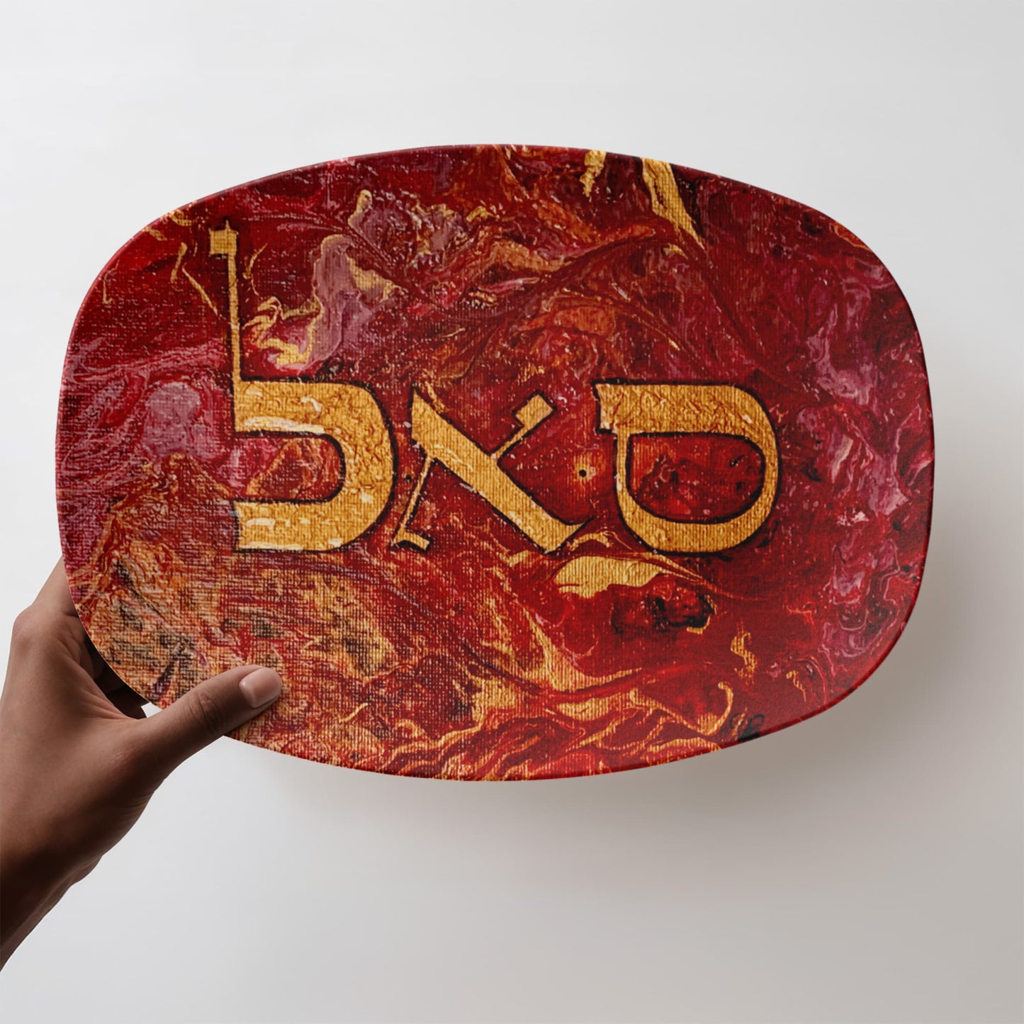 Samech Aleph Lamed 10"x14" Platter