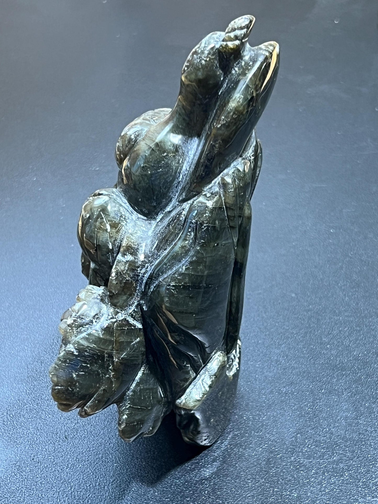 Large Peacock Flashy Labradorite Crystal Carving Select Wholesale