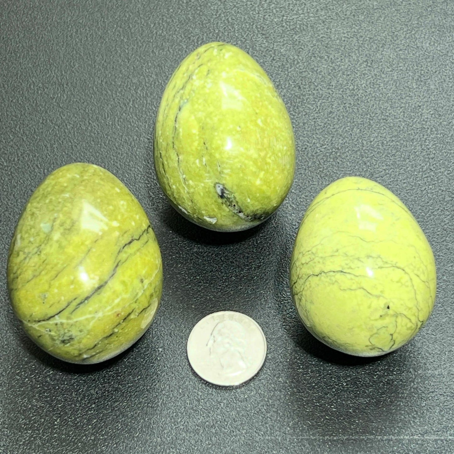 Green Serpentine Crystal Egg Carving Wholesale
