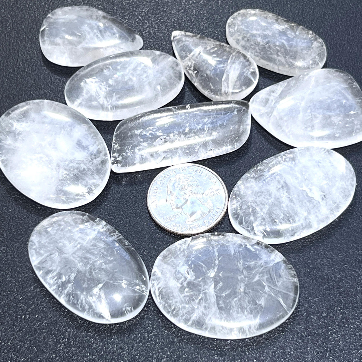Clear Quartz Crystal Cabochons Wholesale