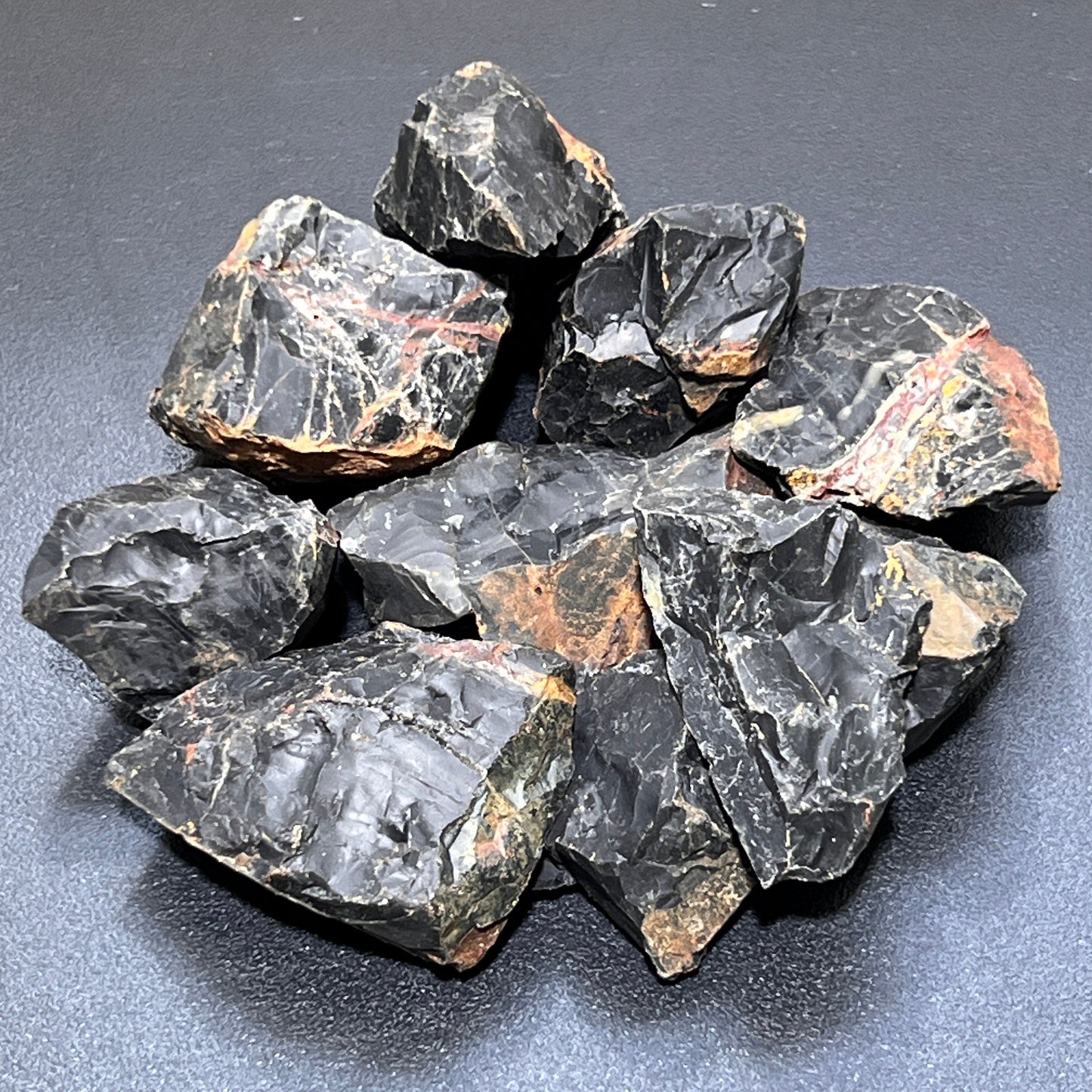 Large Black Onyx Rough Raw Stones (By The Piece or Pound) Wholesale