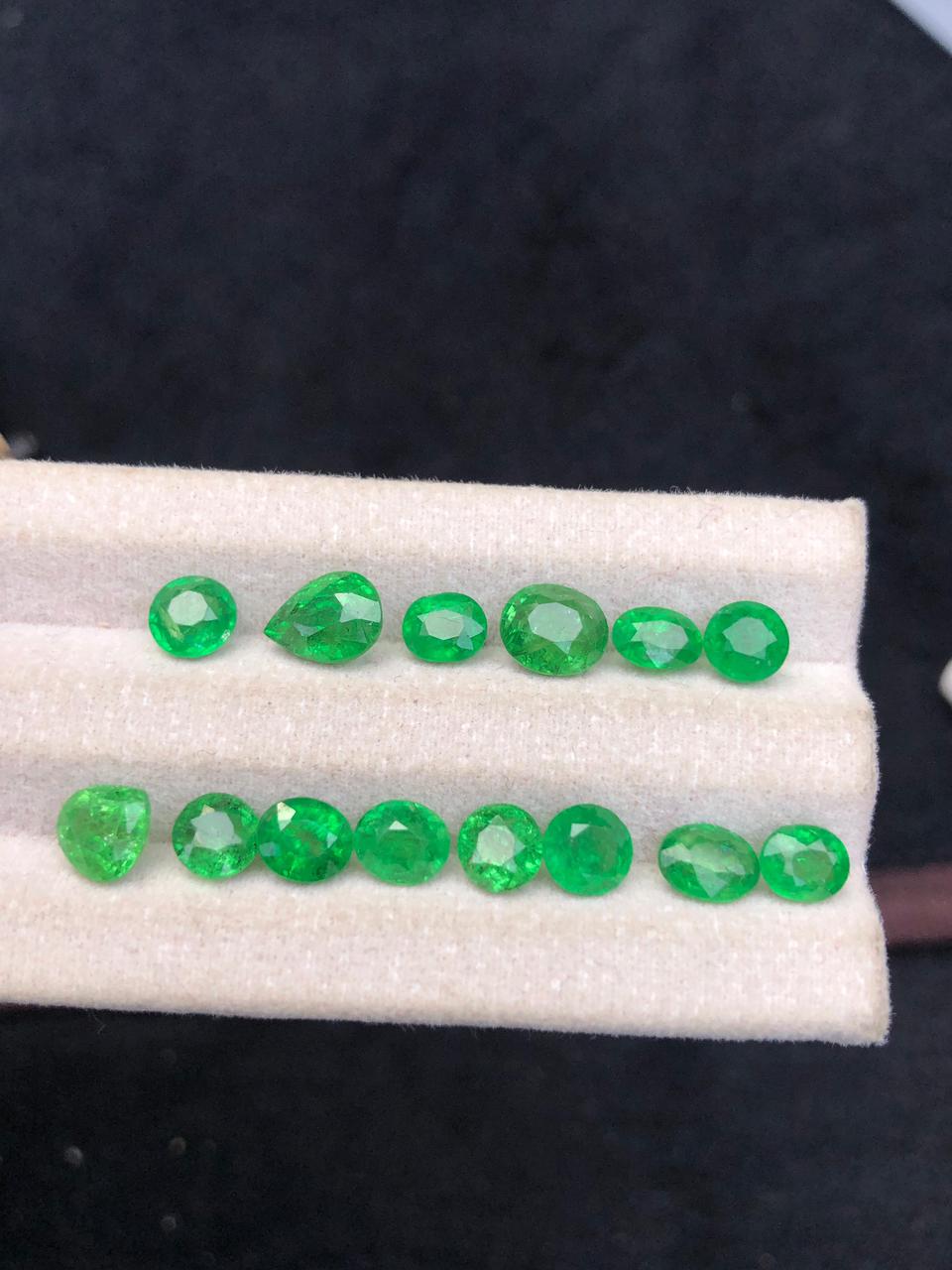 12.50 Carat Tsavorite Garnet Loose Stones Deal