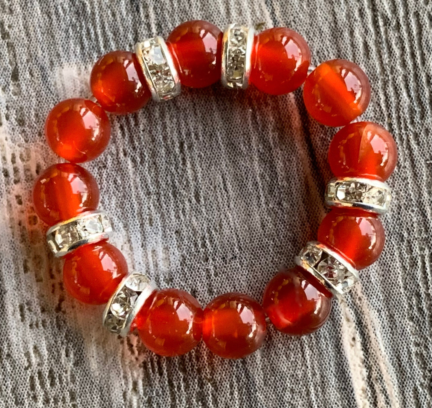 🔴SOLD🔴 Jacinthe Handmade Carnelian Expandable Ring