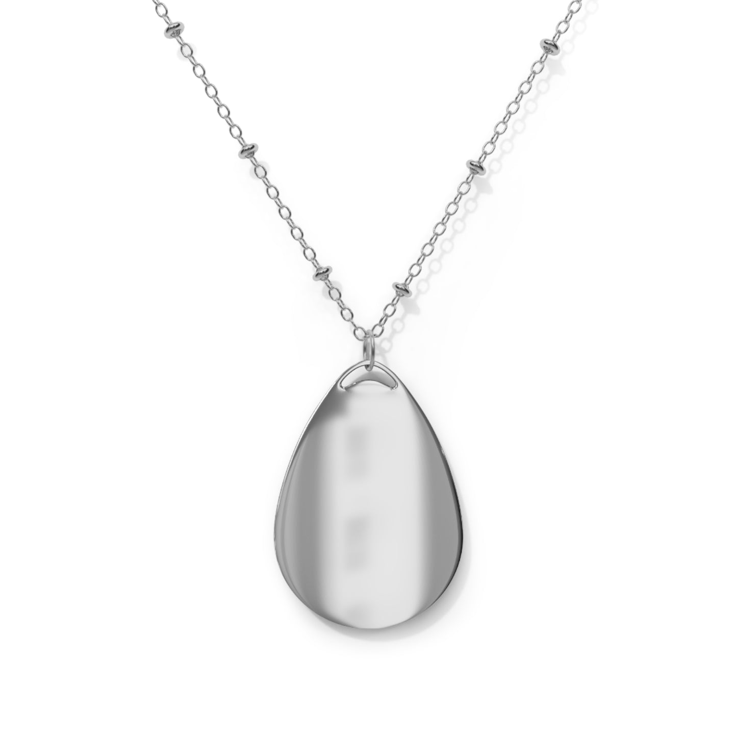Mirrors Oval Necklace