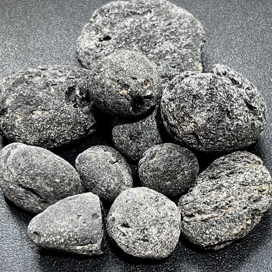 Agni Manitite Ancient Obsidian Volcanic Glass Stone (Pearl of Divine Fire / Cintamani Stone) Bulk Wholesale