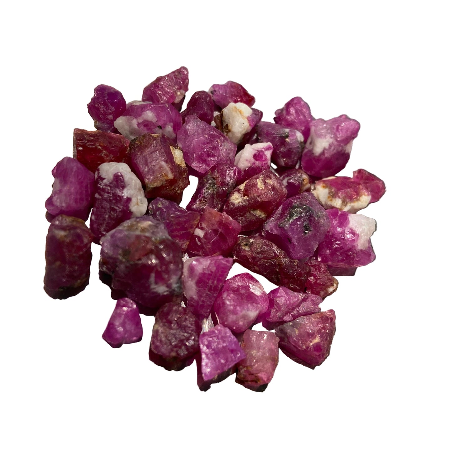 100 Carats Rough Afghan Rubies for Lapidary