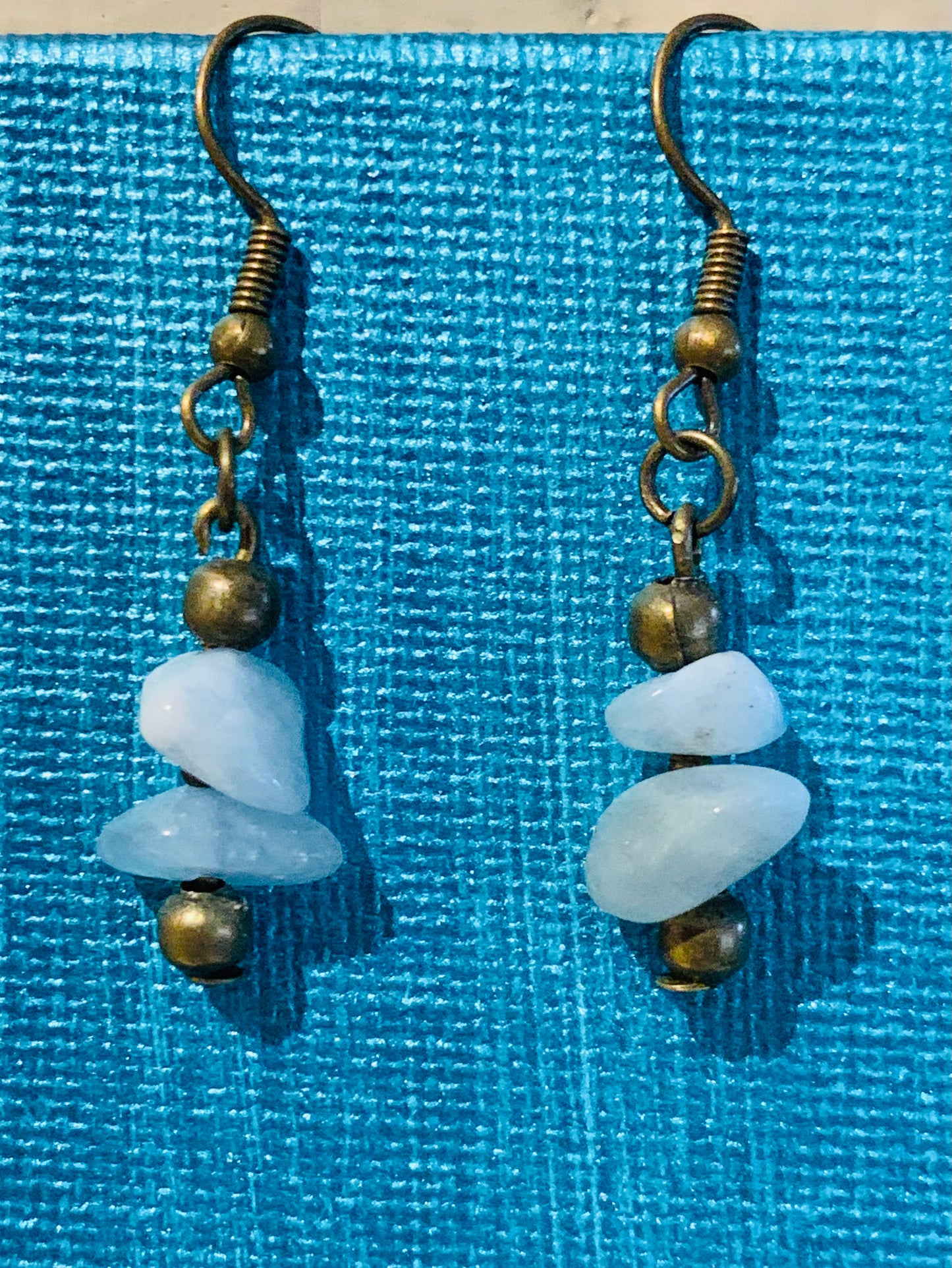 Arielle Handmade Aquamarine Earrings