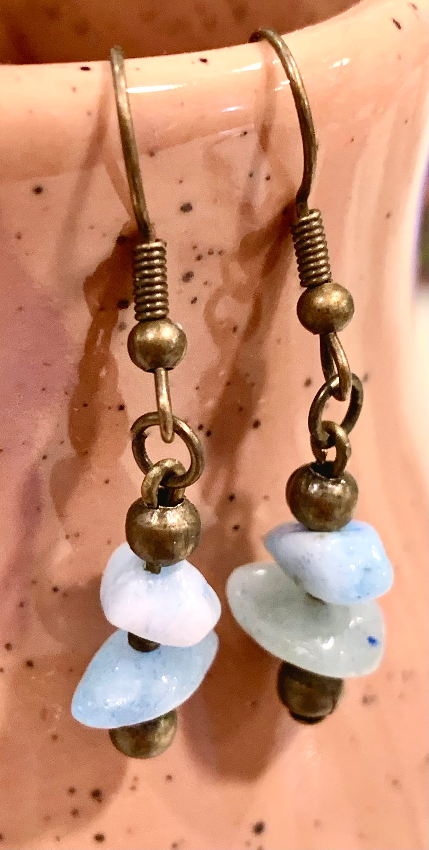 Arielle Handmade Aquamarine Earrings