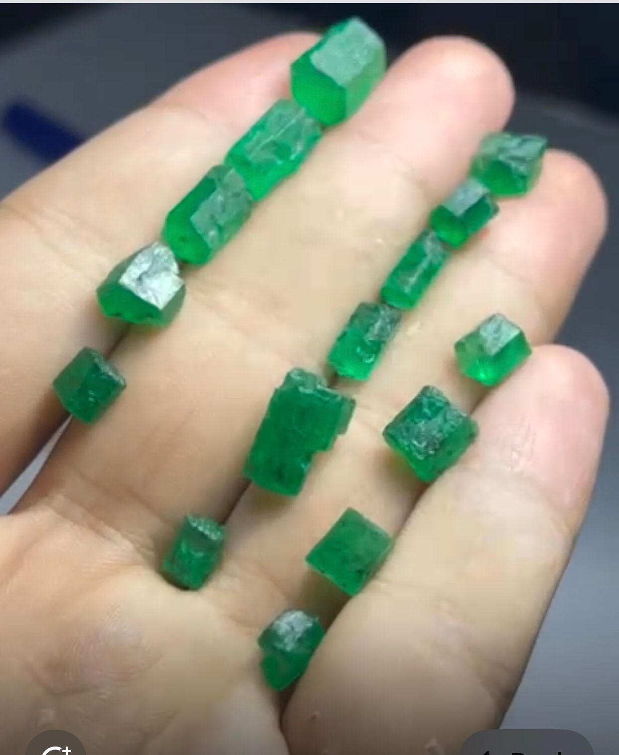 200 Carat Rich Green Facet Grade Rough Emerald Deal