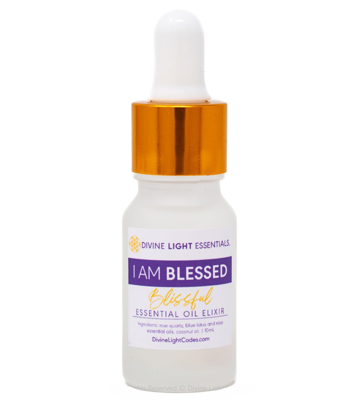 I Am Blessed Trio Set - Blue Lotus and Rose Flower Elixir - Roller Bottle, Drops and Body Spray