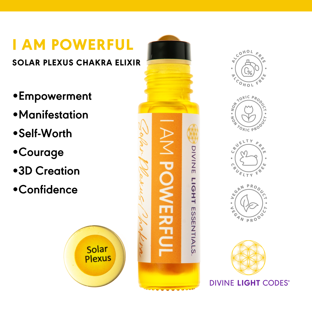 Empower Yourself Bundle - Essential Oils for Abundance - Power - Stability - 3 Roller Bottles