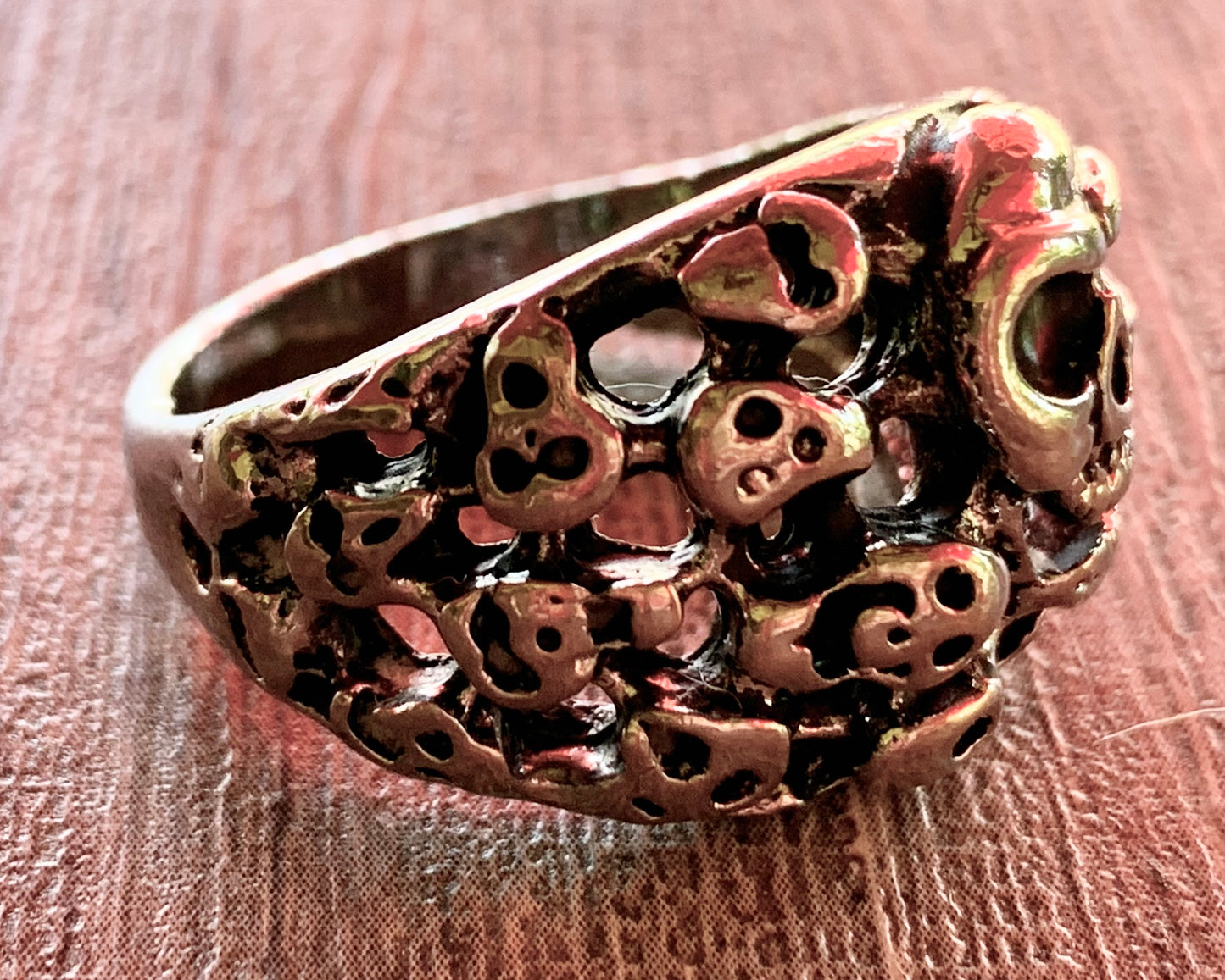 Vintage Skull Ring Size 9.5 (Pre-Owned)