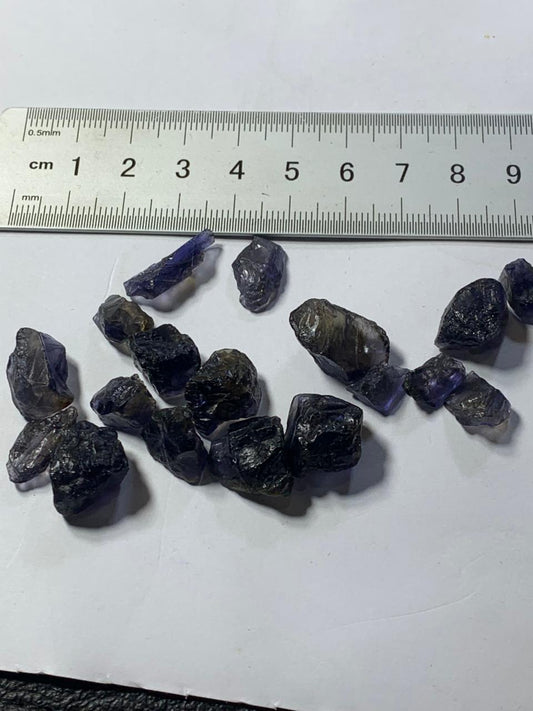 103 Carat Natural Rough Iolite Gemstone Lot