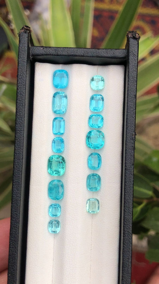 14 Carat Cushion Cut Apatite Loose Stone Deal