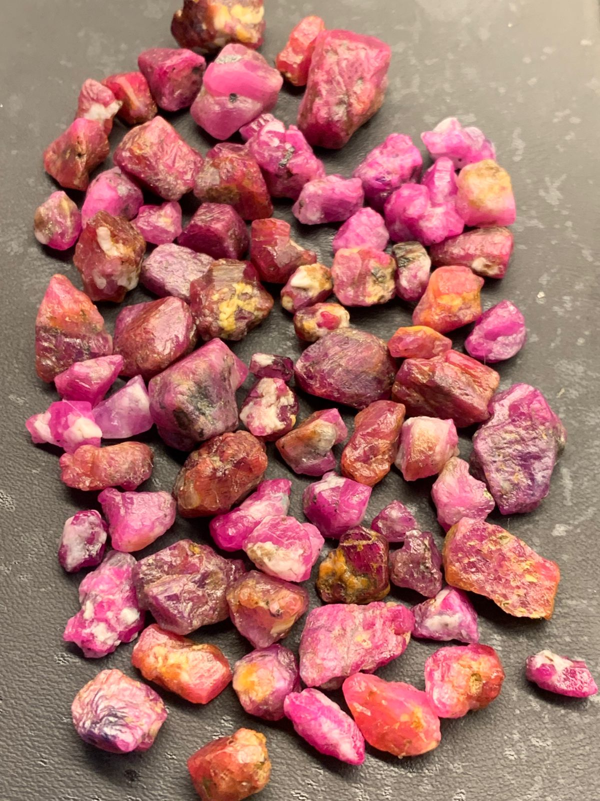 90 Gram Rough Ruby Gemstones Deal