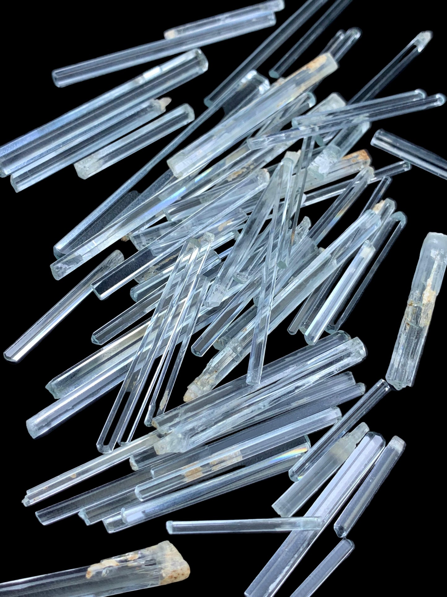 40 grams Natural Raw Aquamarine Crystals