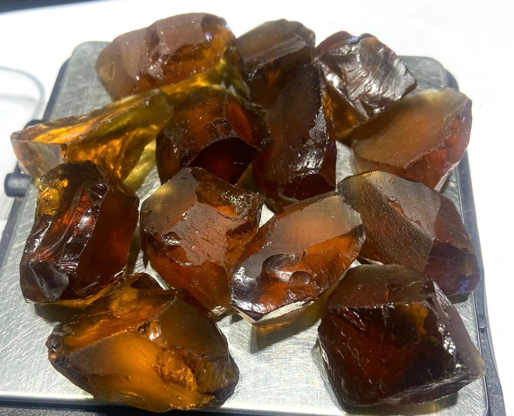 600 Gram Facet Grade Rough Honey Citrine & Purple Amethyst Bulk Wholesale Deal