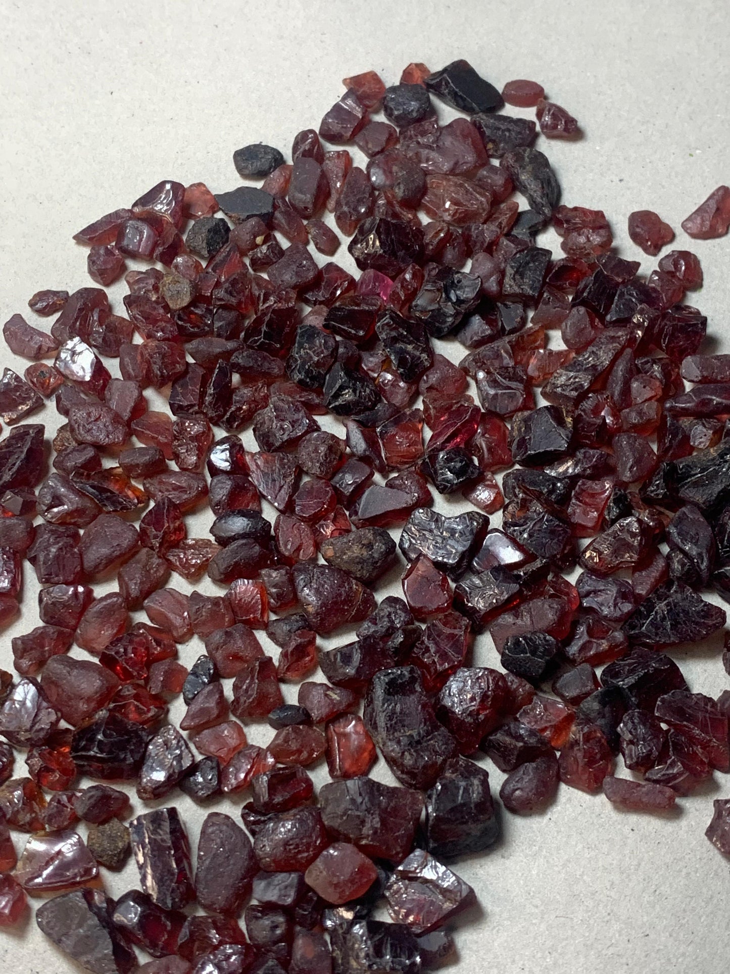 500Cts Wonderful Natural Rough Red Garnet With Great Luster Faceting Grade.