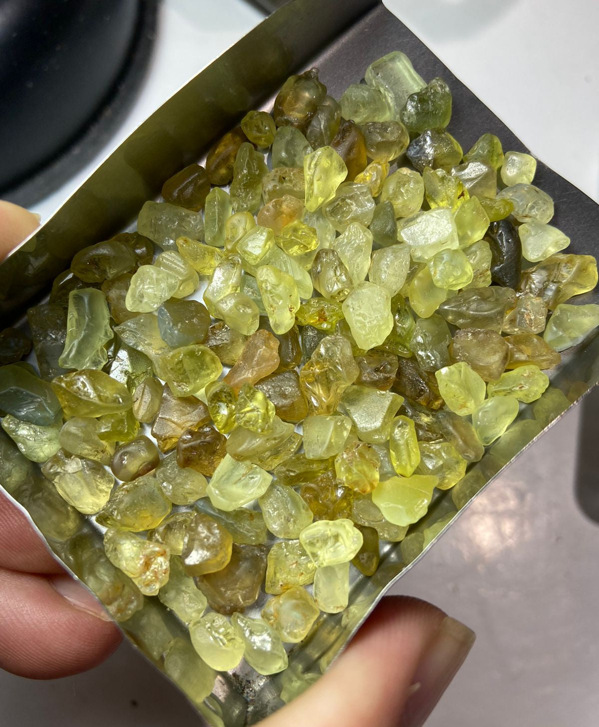80 grams Natural Chrysoberyl Rough Parcel