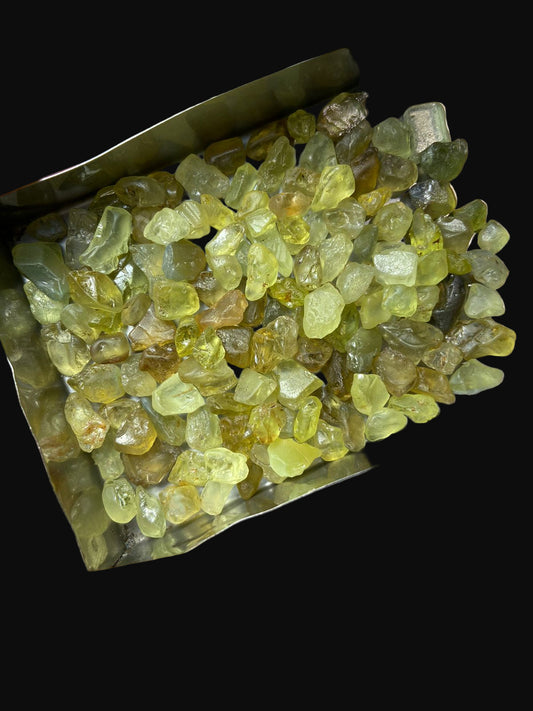 80 grams Natural Chrysoberyl Rough Parcel