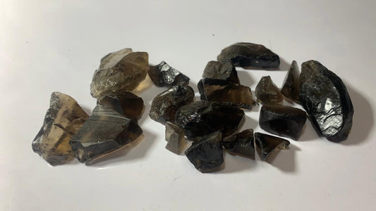 80 Grams Rough Smoky Citrine Lot for Faceting