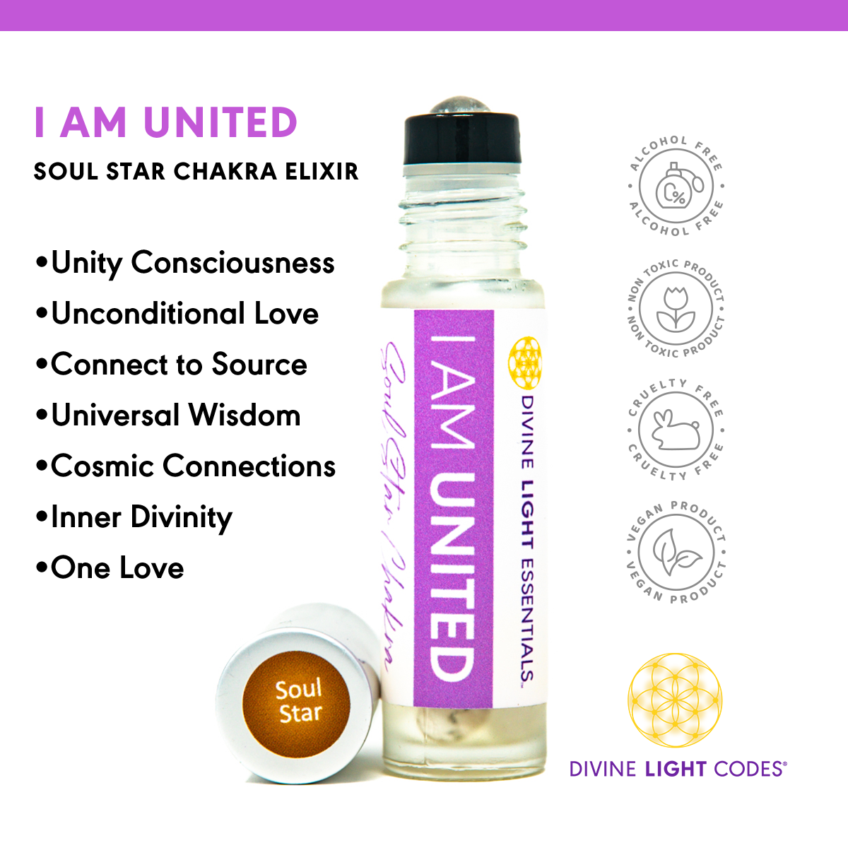 Chakra Balancing Elixirs - Essential Oils - 10 Roller Bottles Set