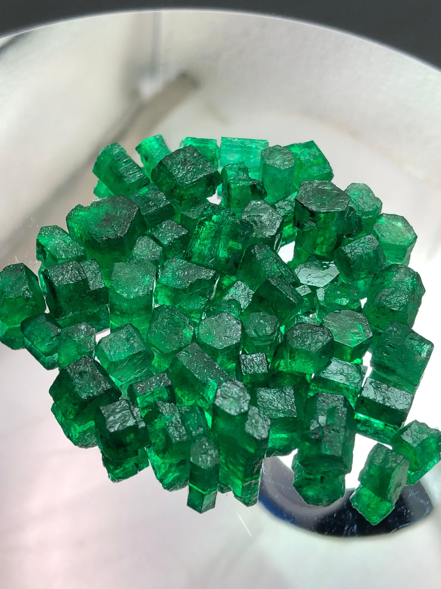 145 carats Natural Rough Emerald- Rich Green Colour.