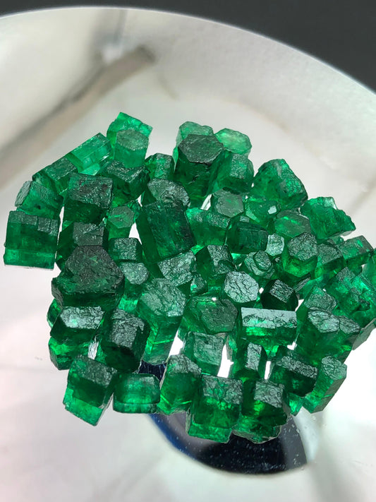 145 carats Natural Rough Emerald- Rich Green Colour.