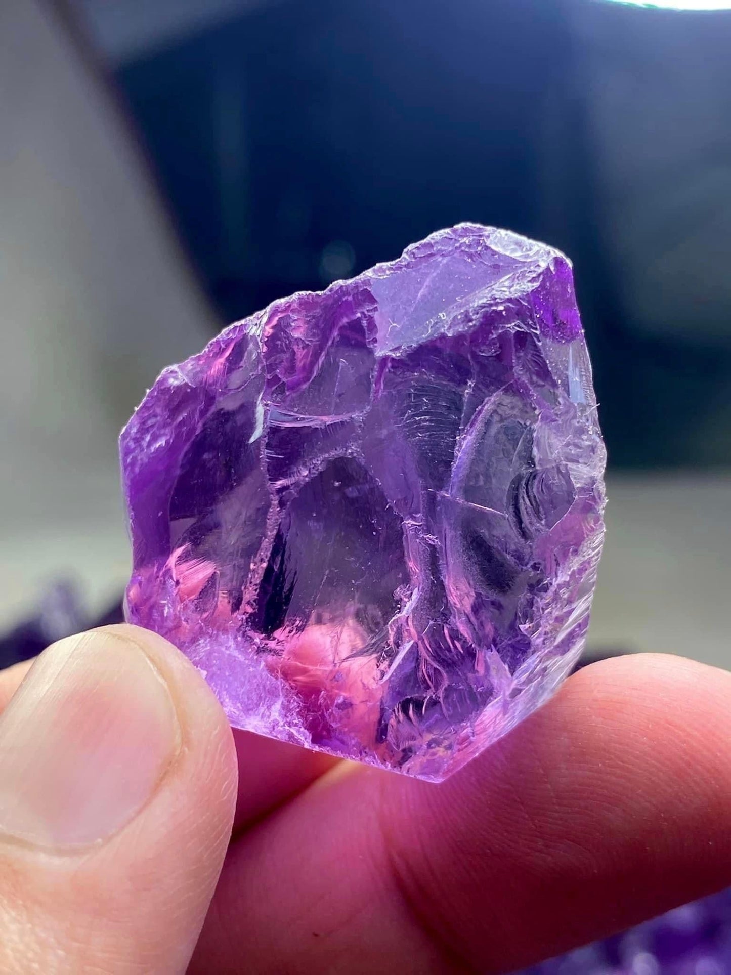 3 KG Facet Grade Raw Amethyst for Faceting Wholesale Deal