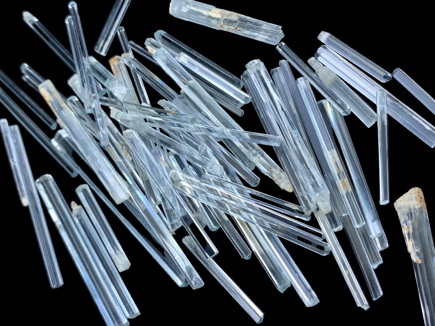 40 grams Natural Raw Aquamarine Crystals