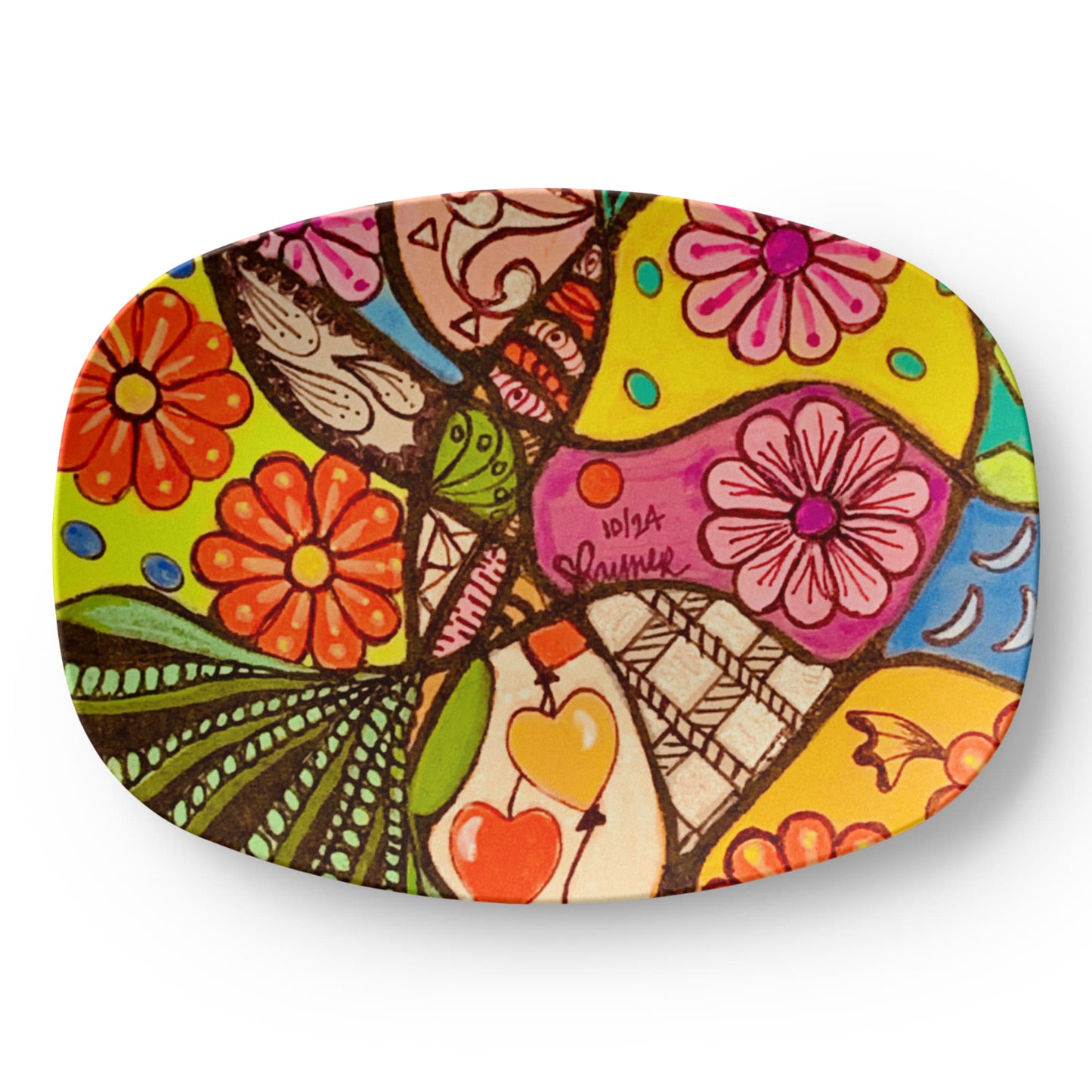 Optimism 10"x14" Platter