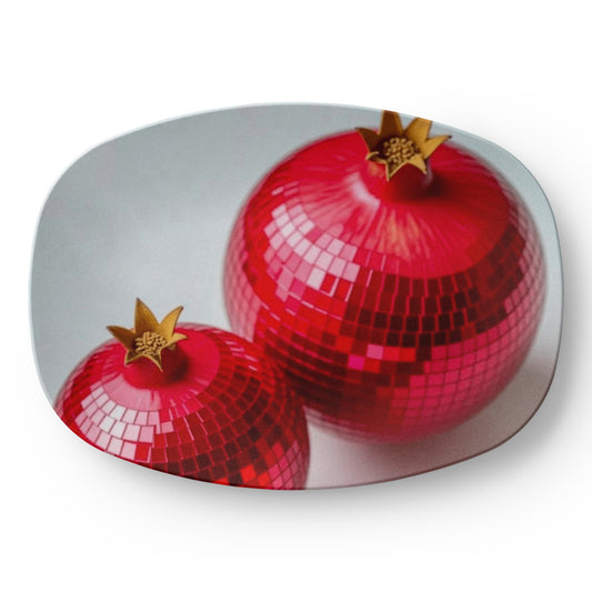 Disco Pomegranate 10"x14" Platter