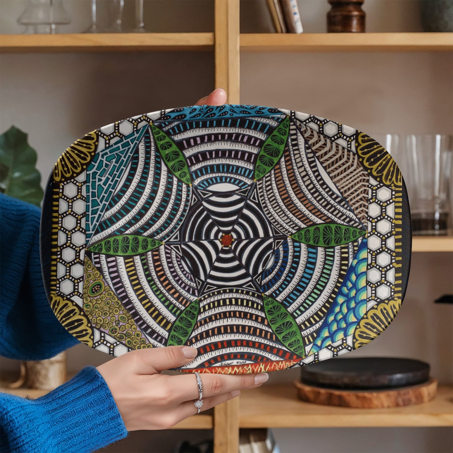 Confusing The MS 10"x14" Platter