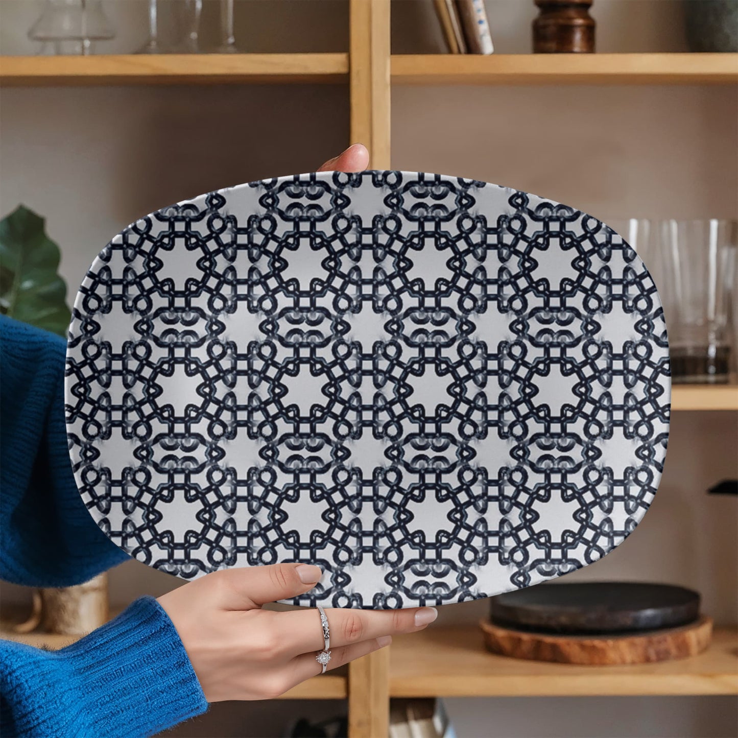 Tourmaline Armor 10"x14" Platter