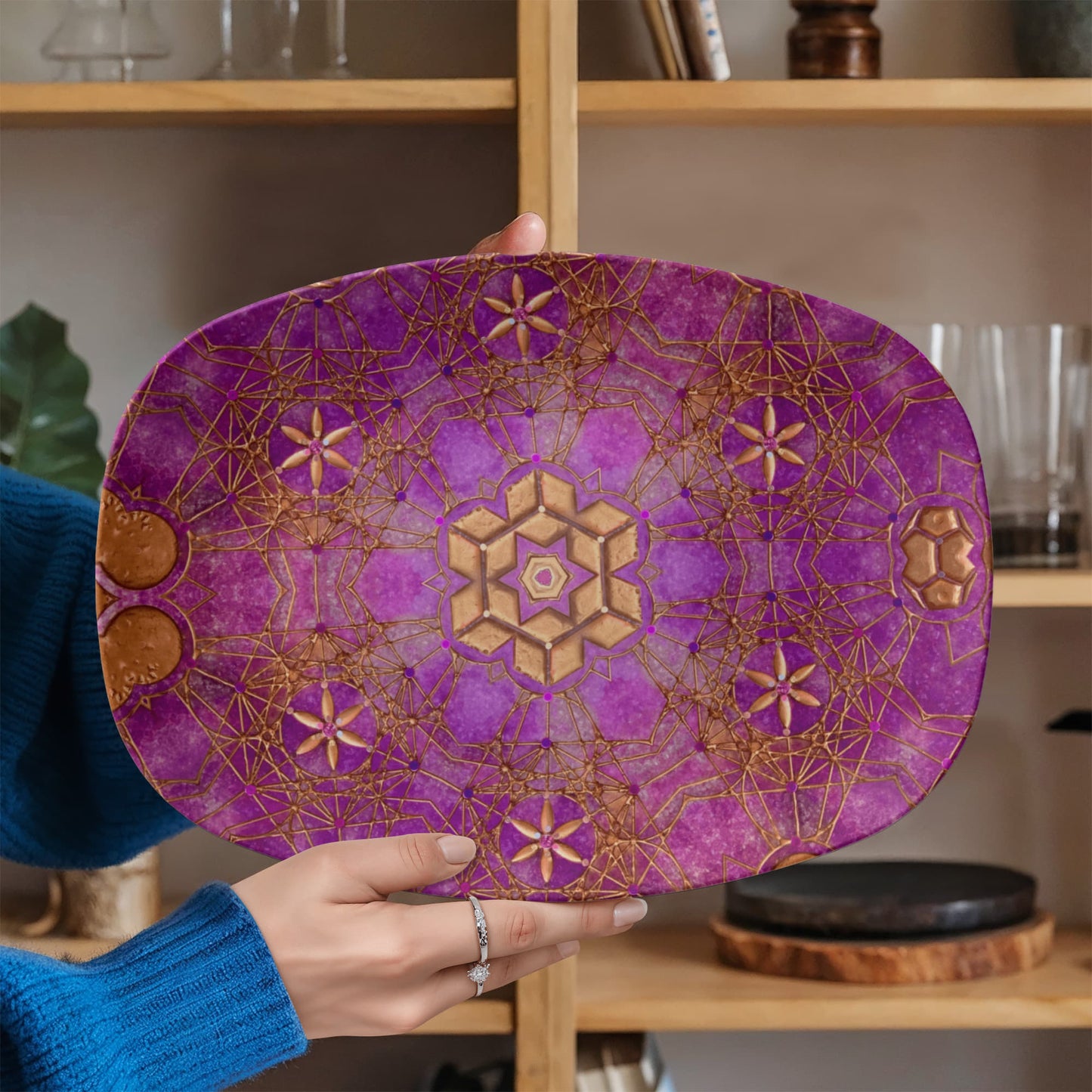 Sacred Realms 10"x14" Platter