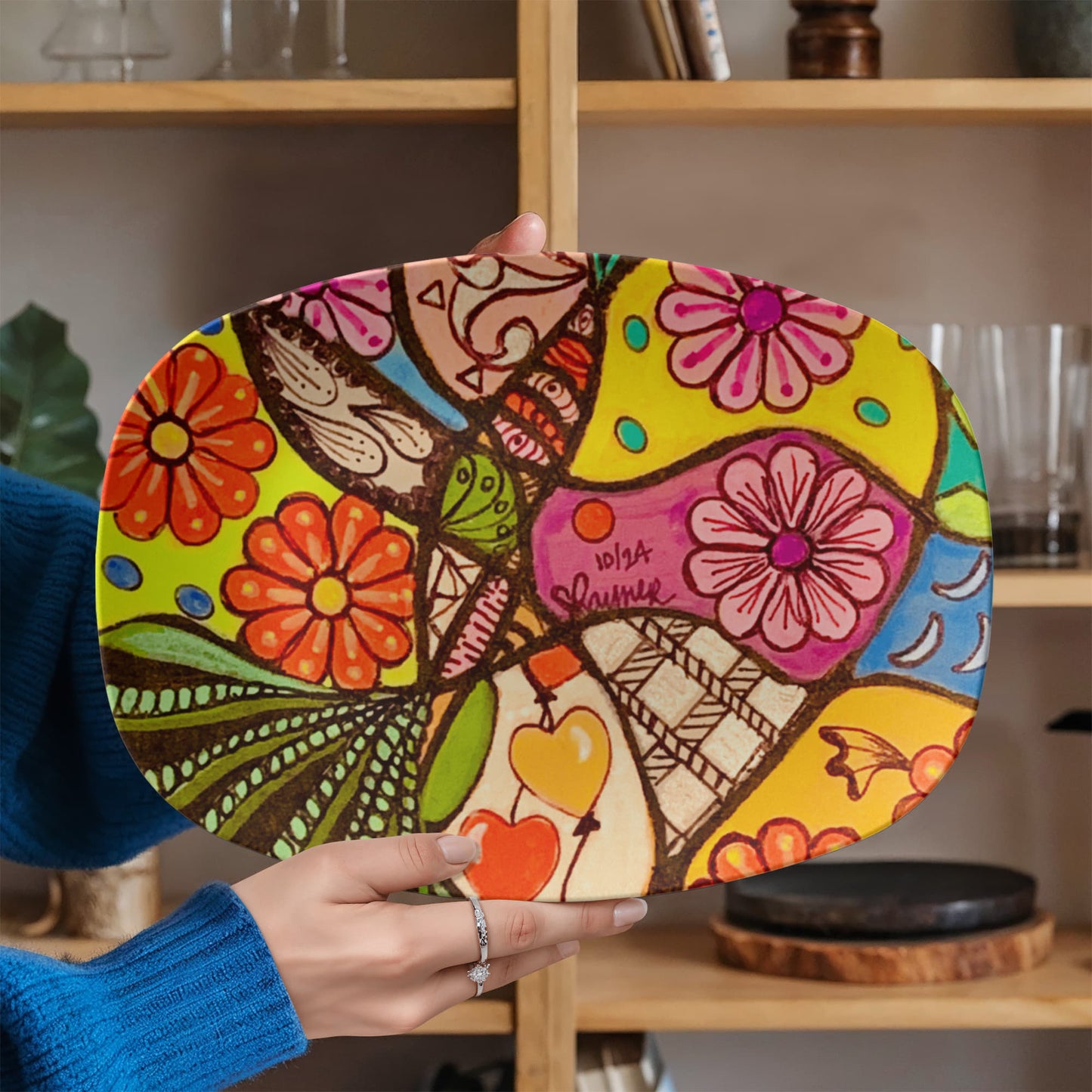 Optimism 10"x14" Platter