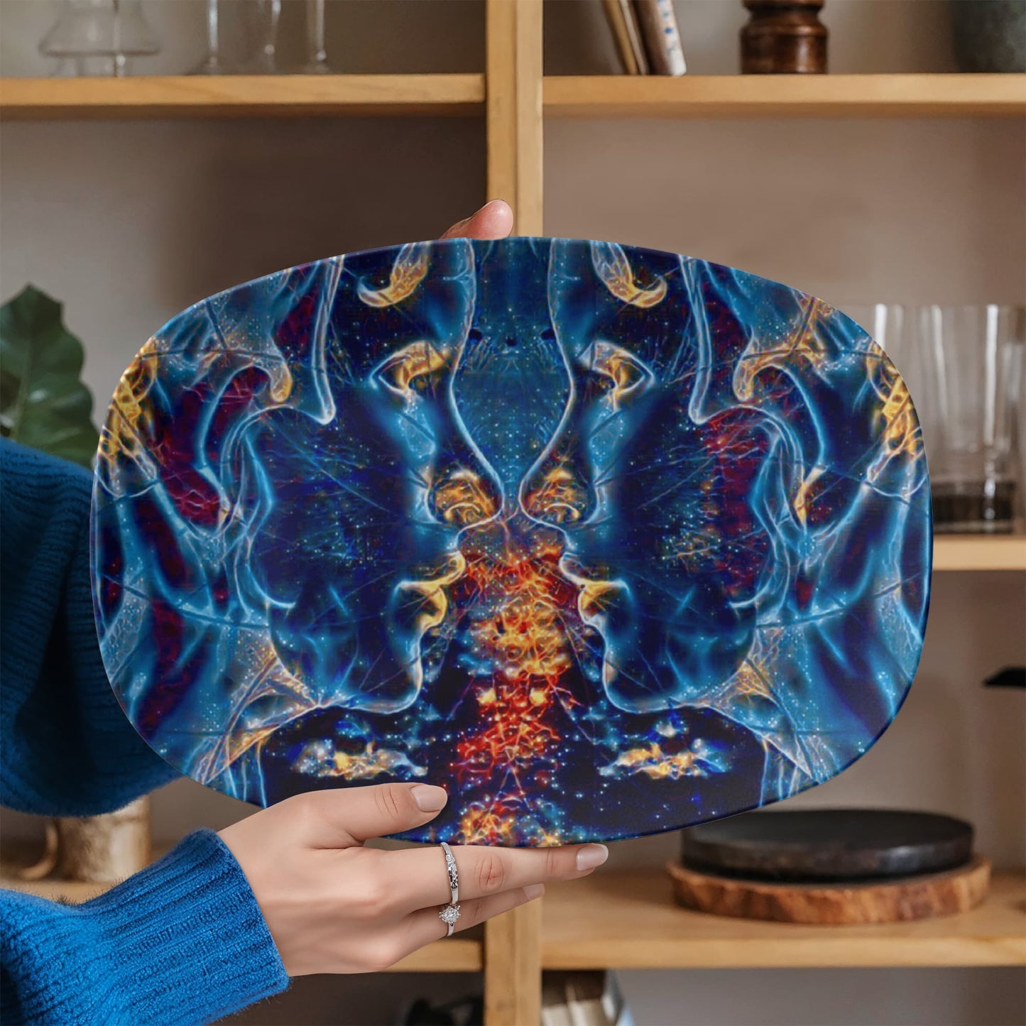 Mirrors 10"x14" Platter