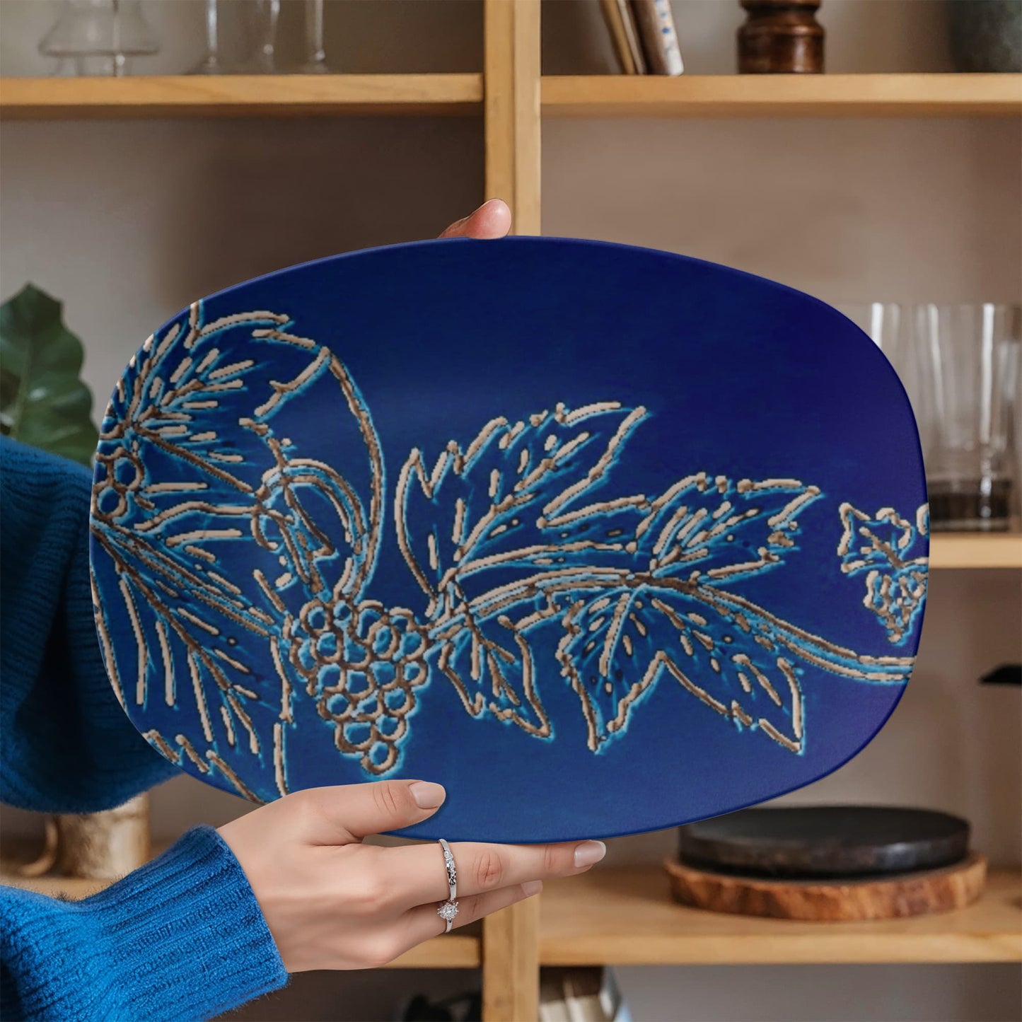 The Grapevine 10"x14" Platter