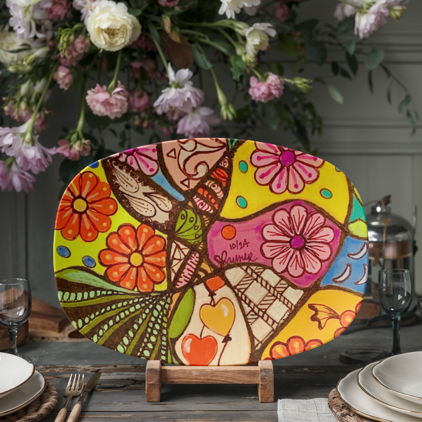 Optimism 10"x14" Platter