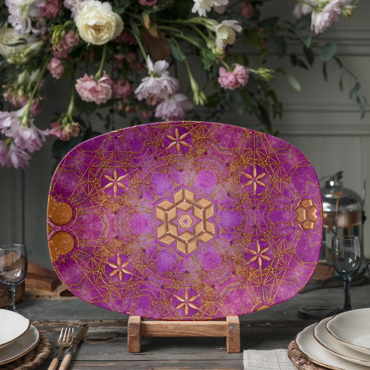 Sacred Realms 10"x14" Platter