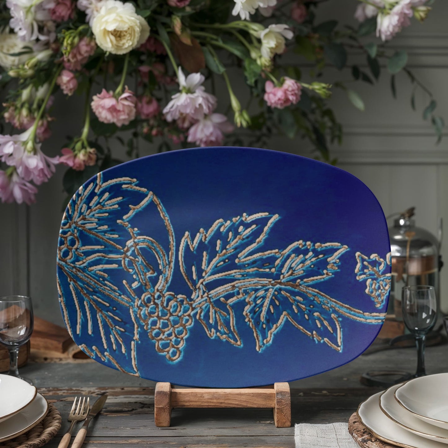 The Grapevine 10"x14" Platter