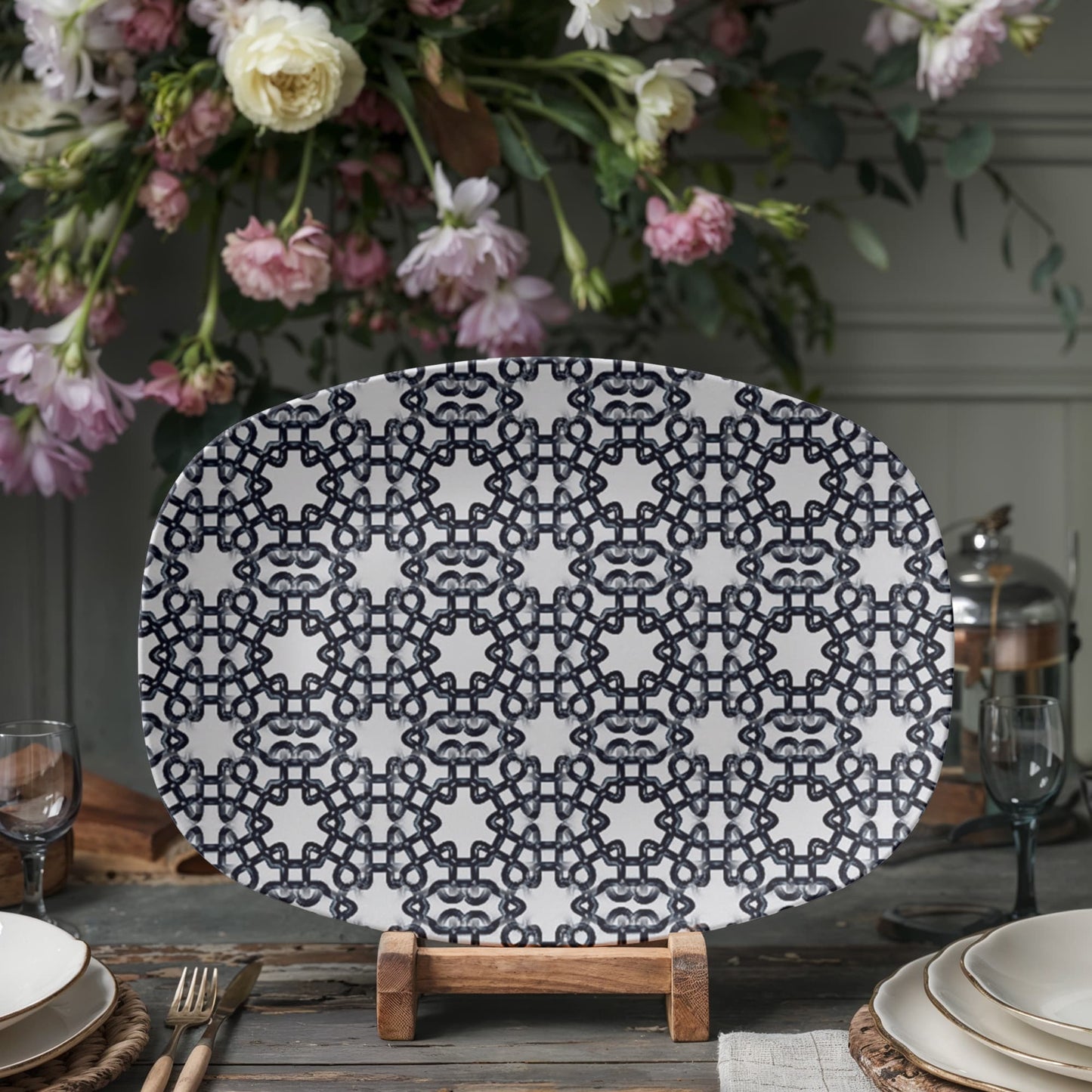 Tourmaline Armor 10"x14" Platter